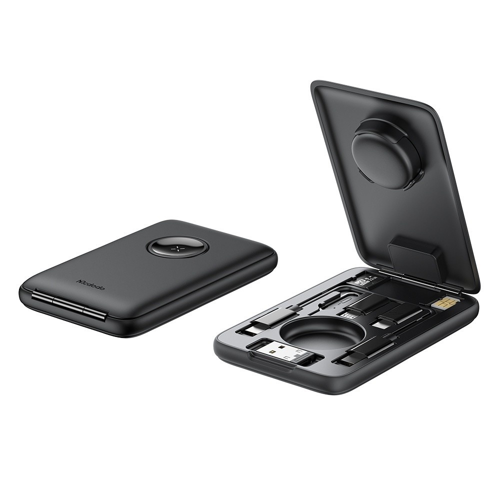 Mcdodo CH-2440 8 in 1 Accessory Organizer Built-in Mangetic WIireless Charger for Apple Watch