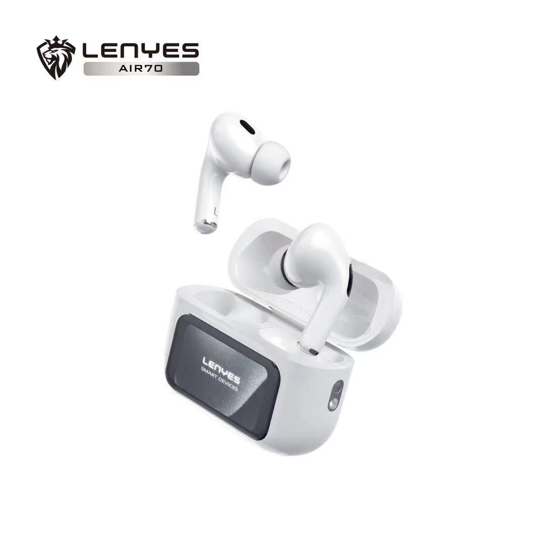 Lenyes air 70 Wireless Earbuds – Stylish, Comfortable & Powerful Sound