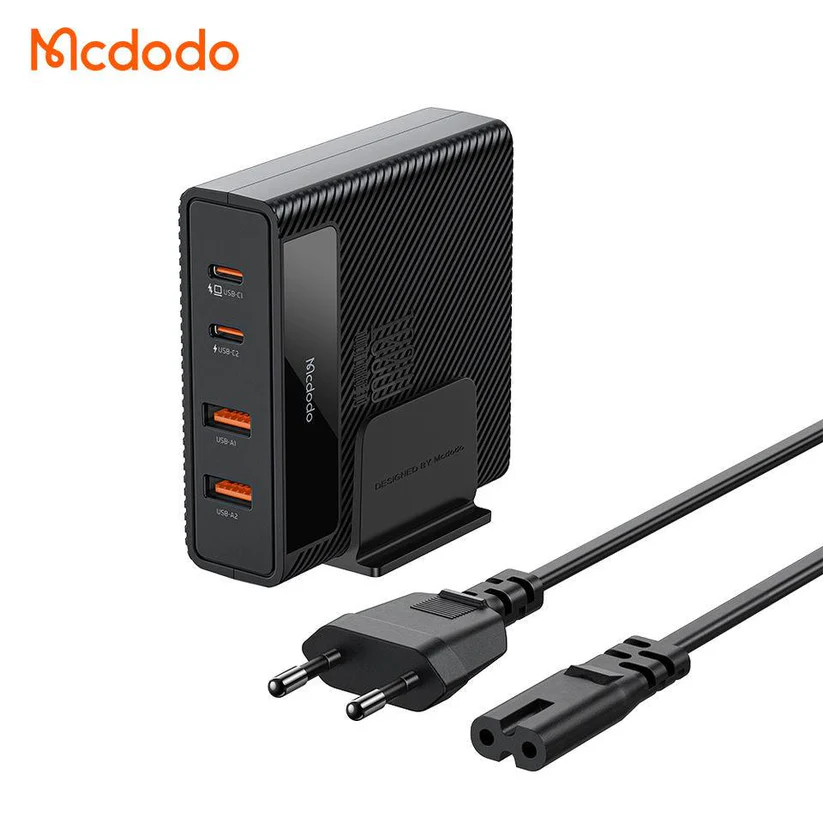 Mcdodo CH-1802 100W 2C+2A Desktop Fast Charger with AC cable (EU)+100W C to C Cable 1.2m