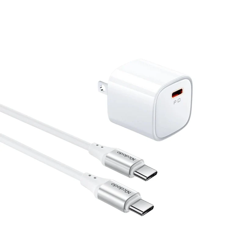 Mcdodo CH-4691 20W 1A PD Fast Charger (EU) + C to C cable 1.2m